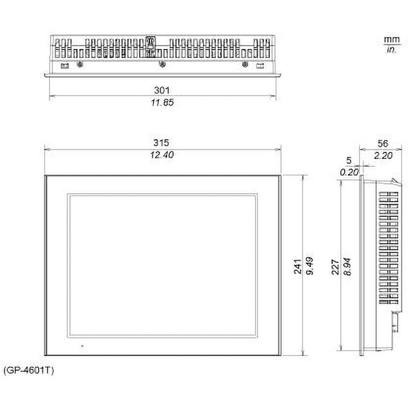 PFXGP4621TAAC GP4000シリーズ(スタンダード) Pro-face(シュナイダーエレクトリック) 画面サイズ12.1型 -  【通販モノタロウ】