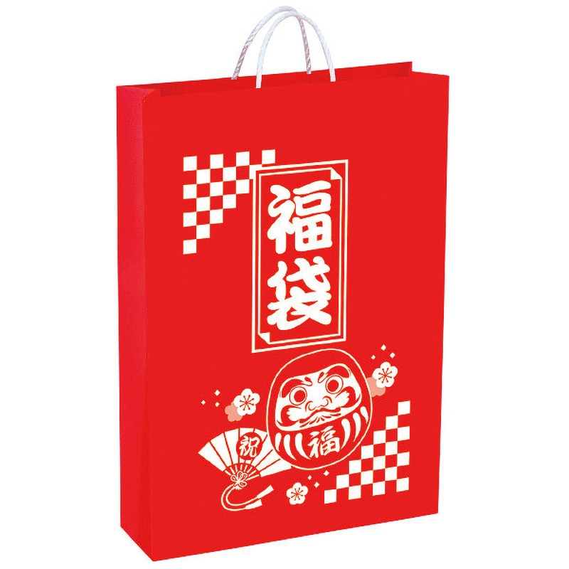 福袋 アルファ 幅320mmマチ110mm高さ450mm 1セット(100枚)