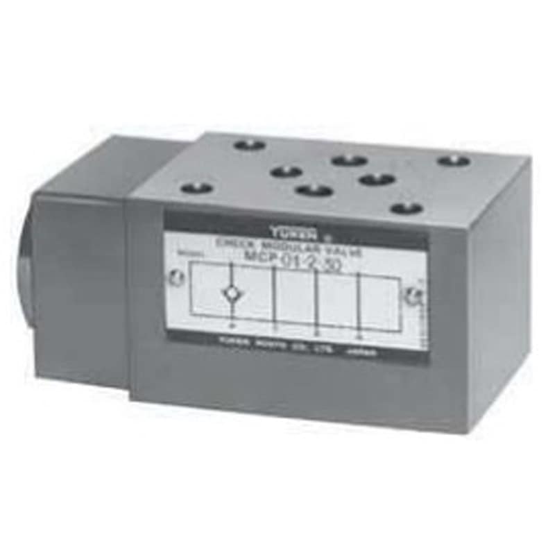 MCP-01-2-70 01チェックモジュラー弁 油研工業 最高使用圧力35MPa