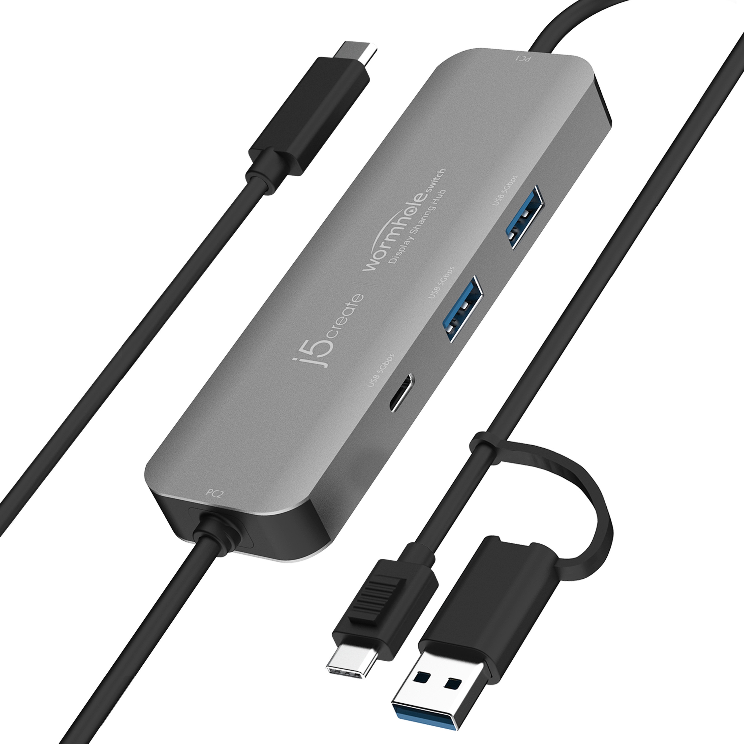 JCH462 PCリンクハブ USB-C to USB-C&A 1個 j5 create 【通販モノタロウ】