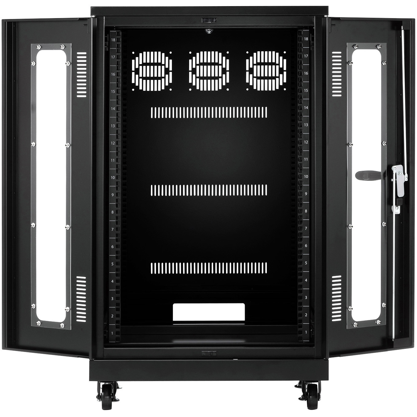 CP-SVNA1860BK 19インチサーバーラック サンワサプライ ユニット数18U