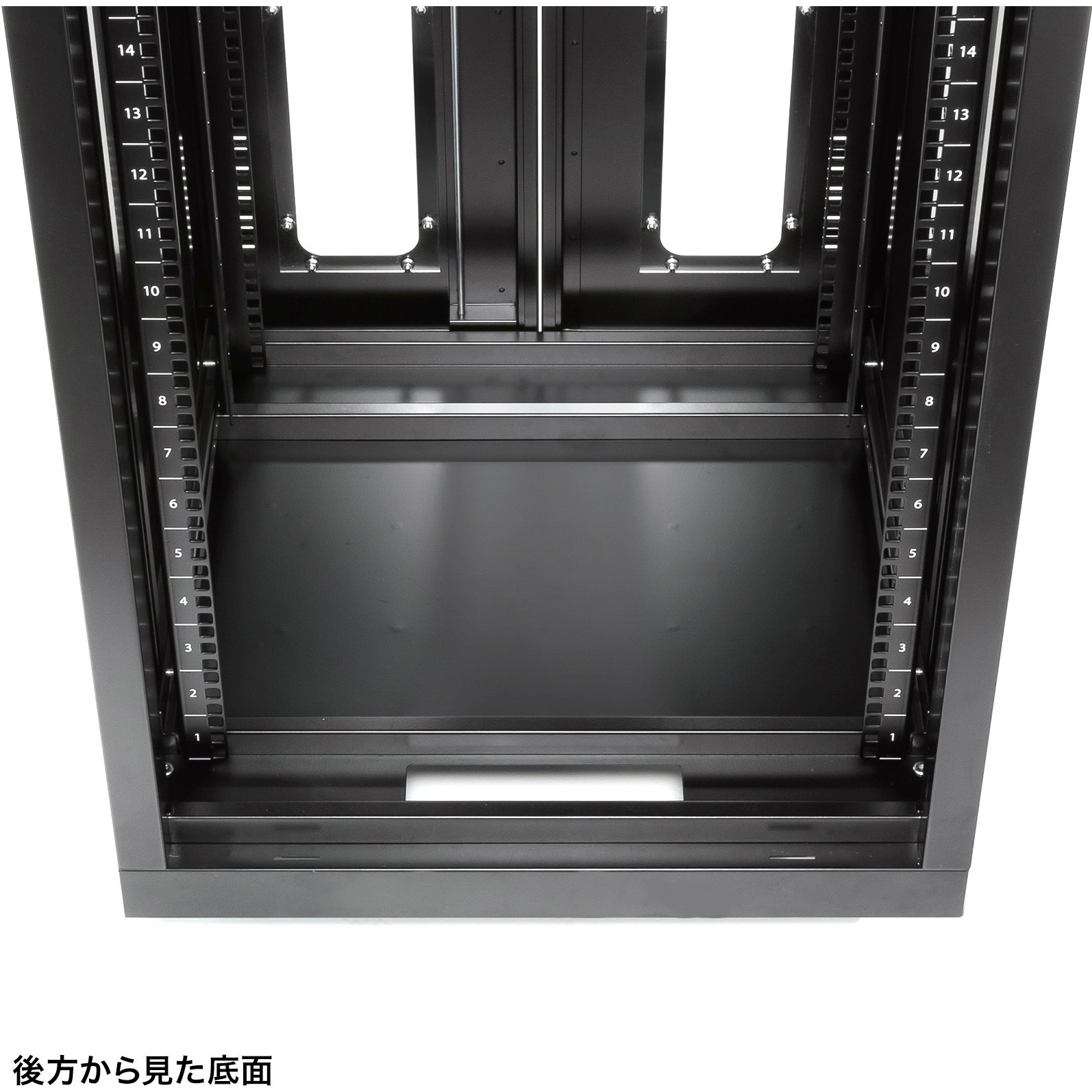 CP-SVNA2460BK 19インチサーバーラック サンワサプライ ユニット数24U