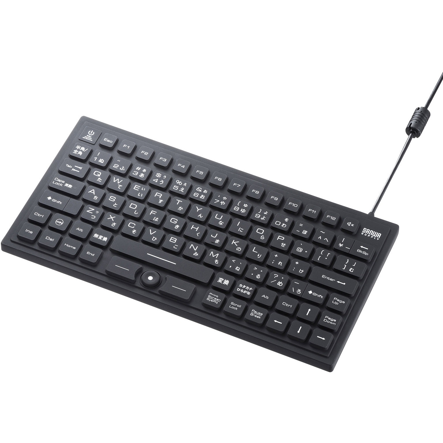 SKB-BS8BK キーボード_ケーブルUSB(防水防塵) サンワサプライ 有線 日本語