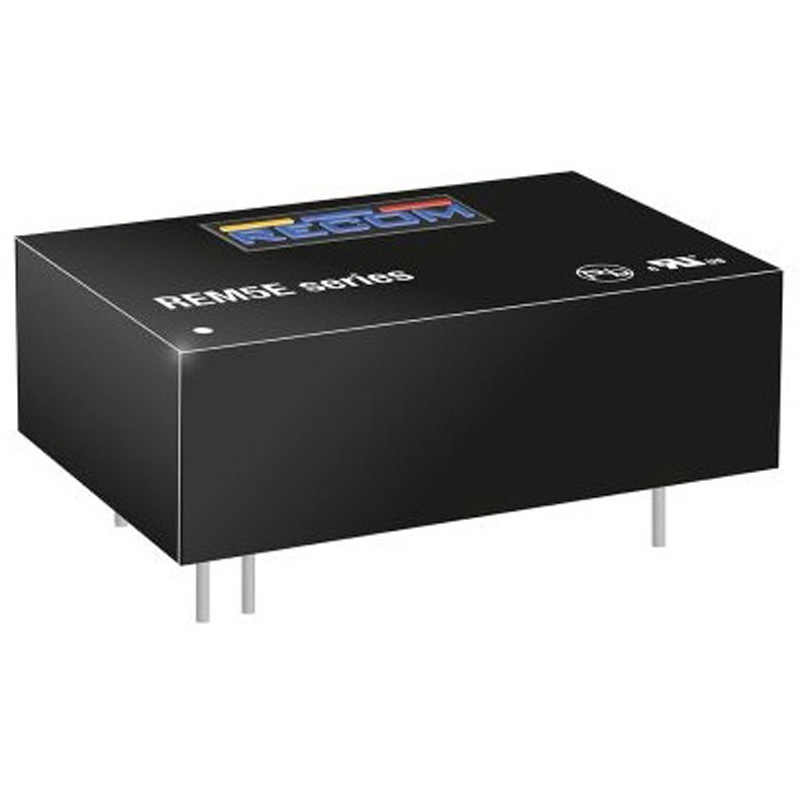 REM5E-0505S/R8/A 絶縁DC-DCコンバータ Vout：5V dc 4.5 → 9 V dc 5W 1セット 15個入 1セット(15個) RECOM 【通販モノタロウ】