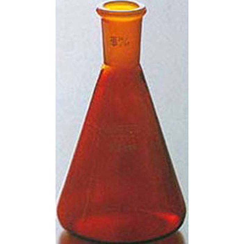 1552-06-4 茶褐色三角フラスコ 1552シリーズ 1個 コスモスビード 【通販モノタロウ】
