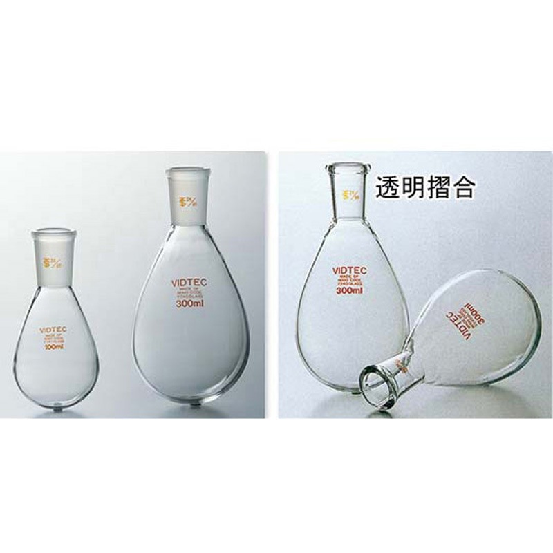 1525-03-3 透明摺合茄子形フラスコ 1525シリーズ 1個 コスモスビード 【通販モノタロウ】