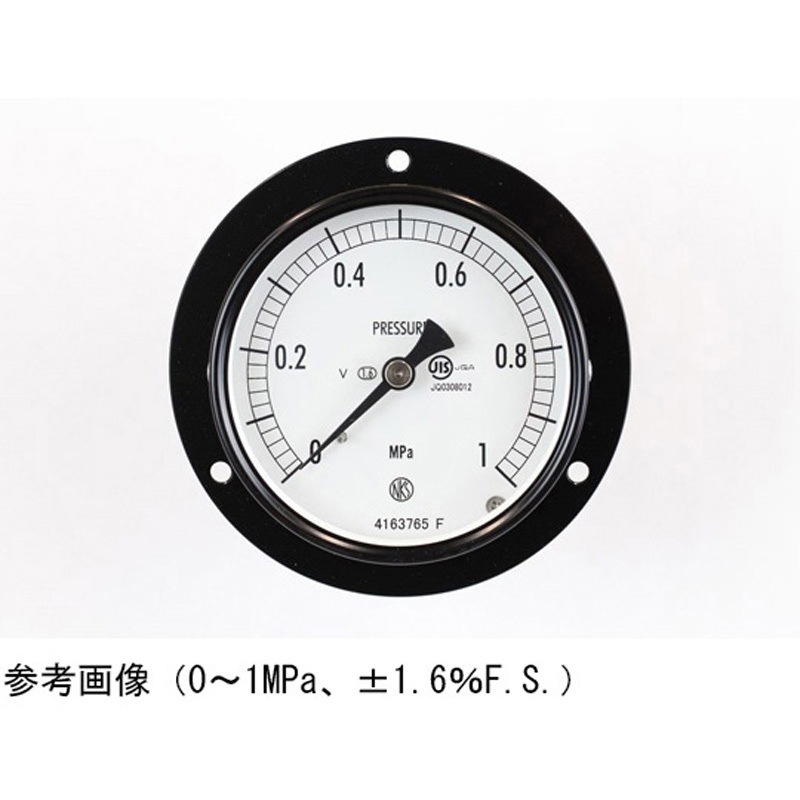 AC15-231 普通形圧力計(Φ75)埋込形D枠(取付穴)耐振用 AC15-231シリーズ 1個 長野計器 【通販モノタロウ】 8,698円