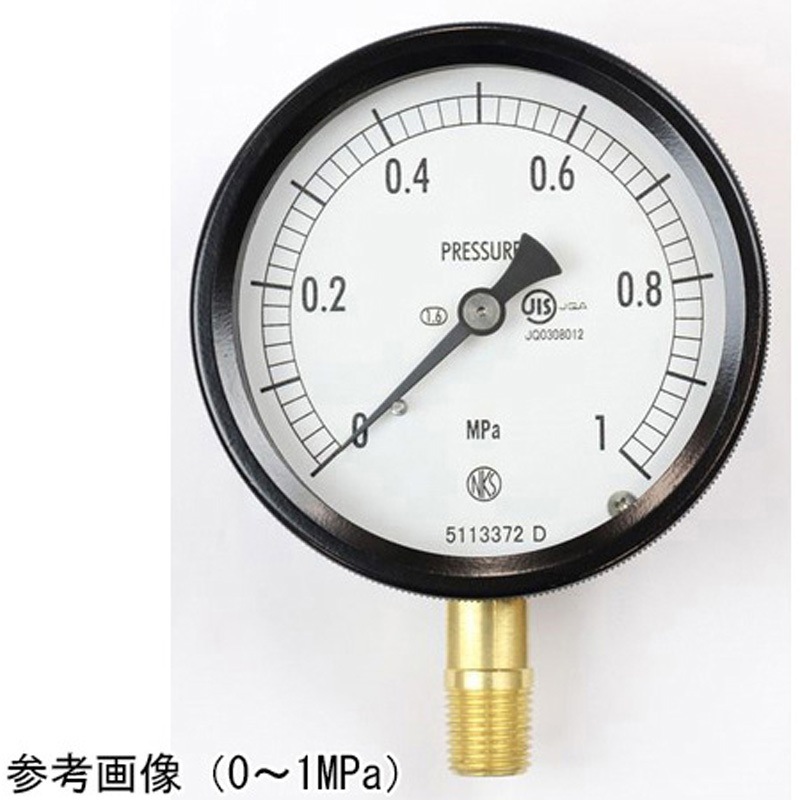 BC10-171 密閉型圧力計(75Φ)立形A枠 BC10-171シリーズ 1個 長野計器 【通販モノタロウ】