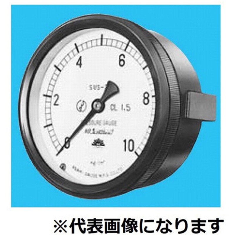 315-D890X25MPA-M 密閉形圧力計 D形 蒸気用 315-D890シリーズ 1個 旭計器工業 【通販モノタロウ】