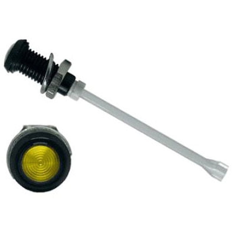 RHD-1160-F6PZY67PR 黄 丸型 レンズ LED照明 アクリル透明棒 1袋 100個入 1袋(100個) BIVAR 【通販モノタロウ】 58,788円