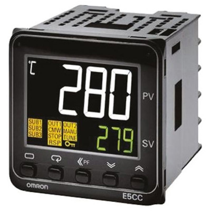 E5CC-RX3A5M-001 温度調節器 PID制御 リレー出力数：1 1個 オムロンヘルスケア 【通販モノタロウ】