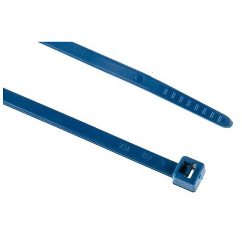 111-00829 MCT30R-PA66MP-BU 結束バンド 150mm x 3.5 mm 青 金属検知可能ナイロン 1袋 100個入 1袋(100個) ヘラマンタイトン(旧:タイトン) 【通販モノタロウ】