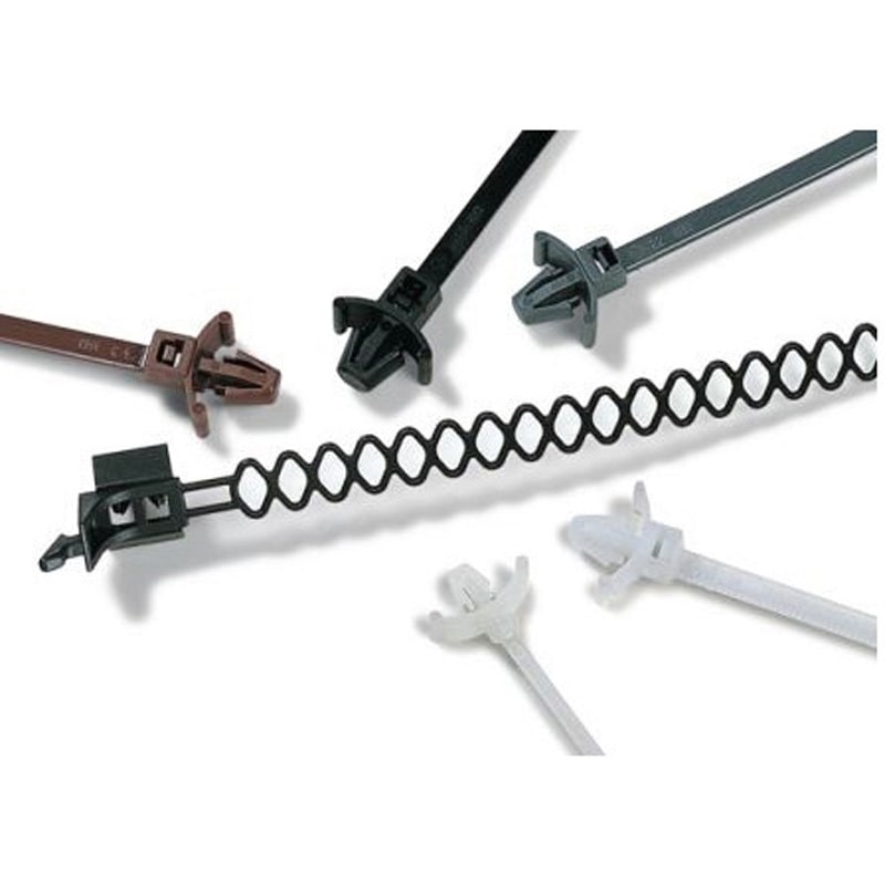 126-00032 結束バンド 160mm x 4.6 mm 黒 ナイロン 66 1袋 10000個入 1袋(10000個) ヘラマンタイトン(旧:タイトン) 【通販モノタロウ】