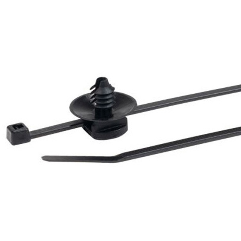 156-01225 結束バンド 200mm x 4.6 mm 黒 ポリアミド 1袋 500個入 1袋(500個) ヘラマンタイトン(旧:タイトン) 【通販モノタロウ】