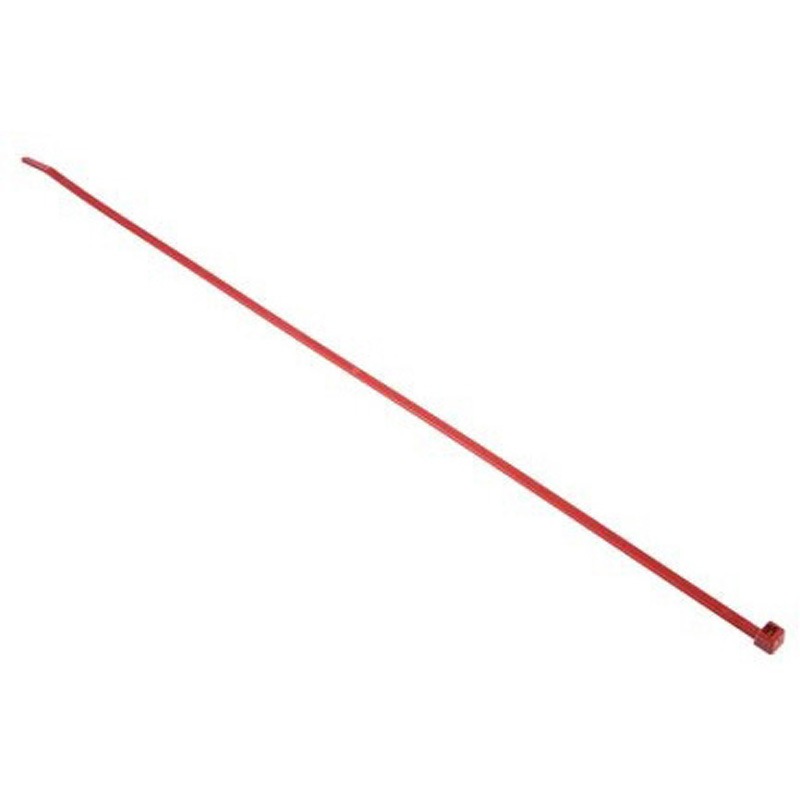 111-05406 T50L-PA66-RD 結束バンド 390mm x 4.6 mm 赤 ナイロン 66 1袋 100個入 1袋(100個) ヘラマンタイトン(旧:タイトン) 【通販モノタロウ】