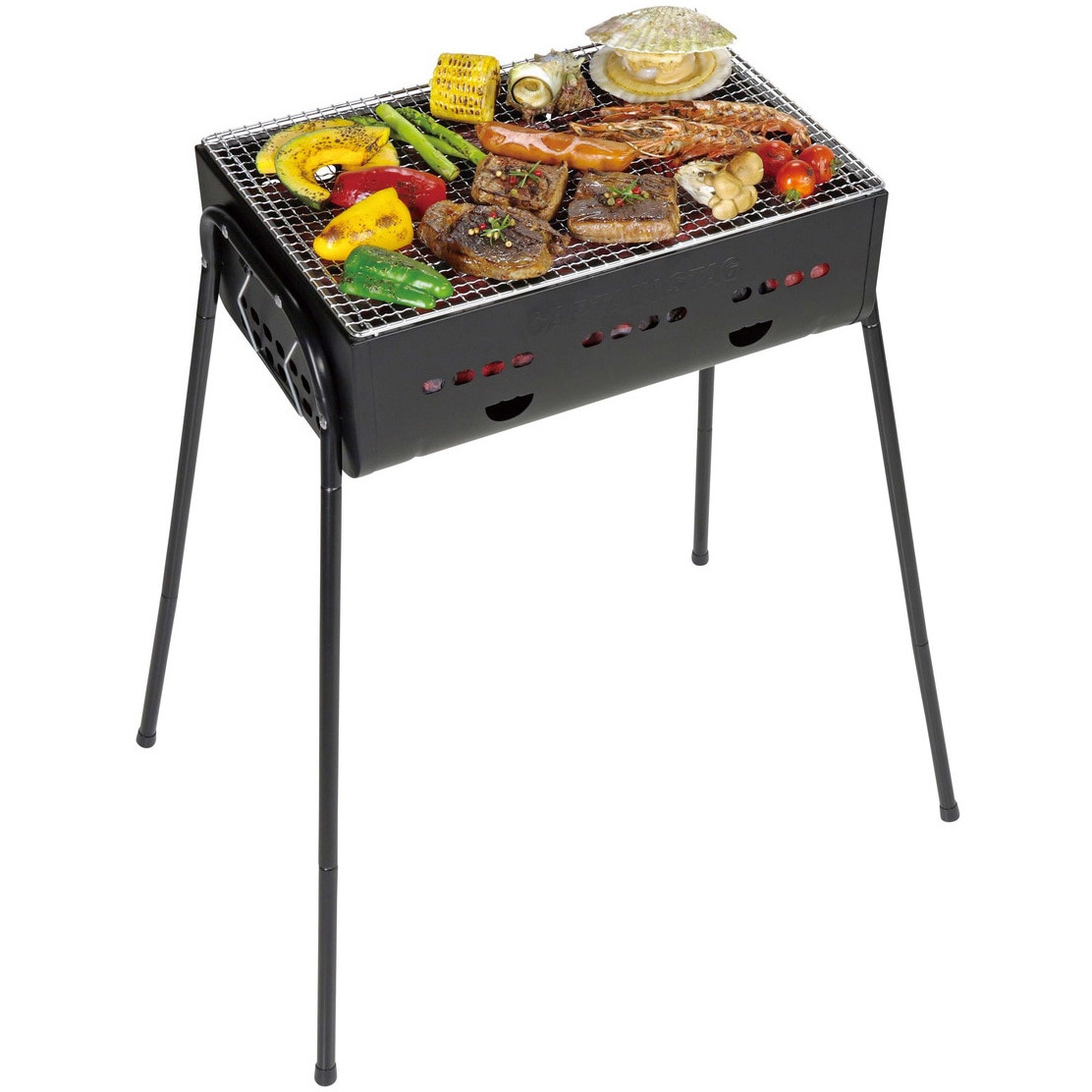 UG-0111 3Wayバーベキューグリル CAPTAIN STAG ブラック色