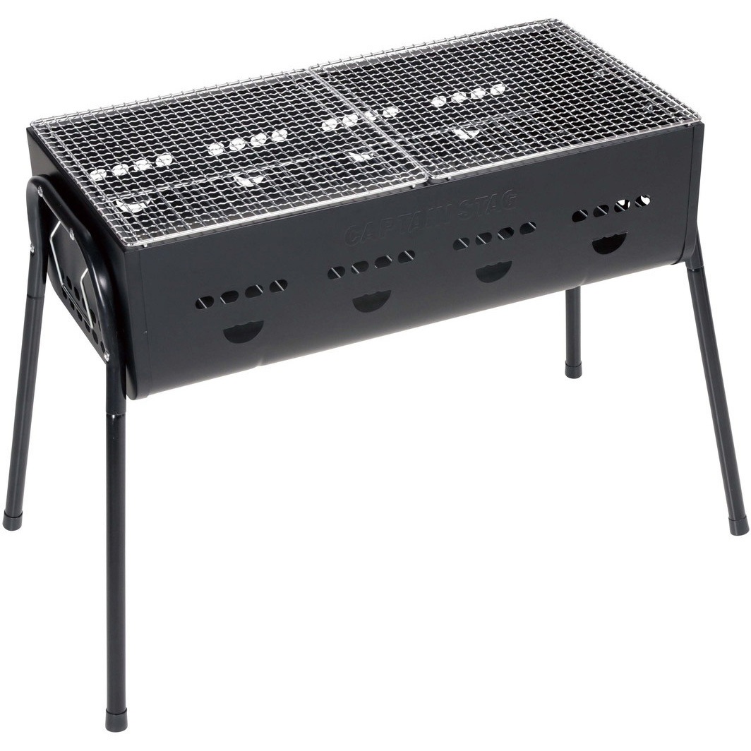 UG-0112 3Wayバーベキューグリル CAPTAIN STAG ブラック色 サイズ600