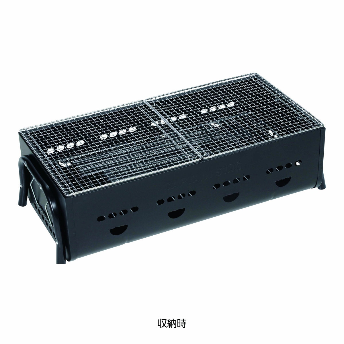 UG-0111 3Wayバーベキューグリル CAPTAIN STAG ブラック色