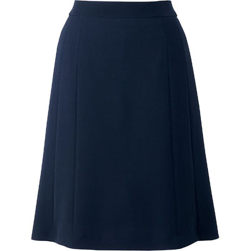 HCS4002 Pieds フレアースカート HCS4002 アイトス 生地2WAYストレッチクロス ネイビー色