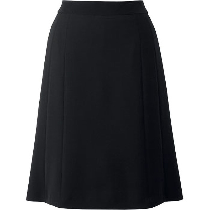 HCS4002 Pieds フレアースカート HCS4002 アイトス 生地2WAYストレッチクロス ブラック色