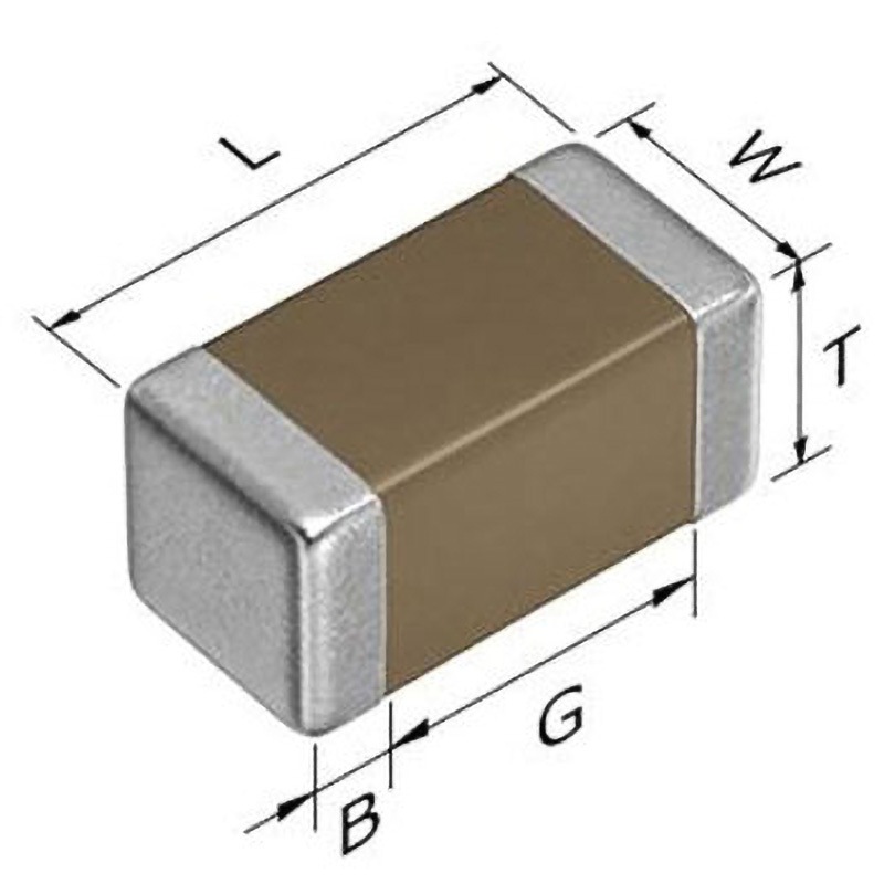 CGA1A2X7R1A103K030BA 積層セラミックコンデンサ MLCC 10nF 10V dc 0201 0603M 1セット 1500個入 1セット(1500個) TDK 【通販モノタロウ】
