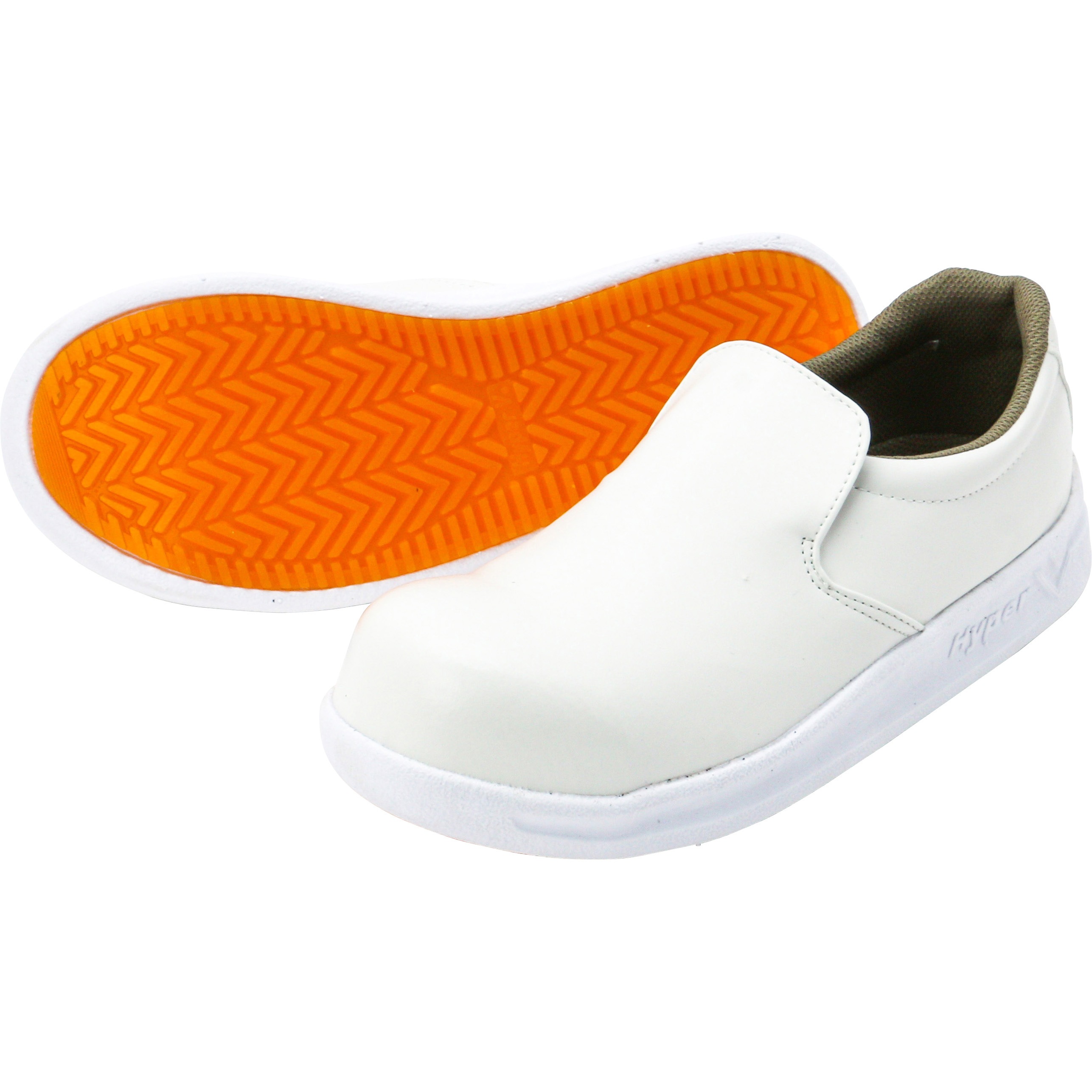 #5100 ハイパーV#5100 JSAA A種認定 先芯入り厨房シューズ 日進ゴム スニーカー 白色 サイズ26.5cm足幅3E 5,218円