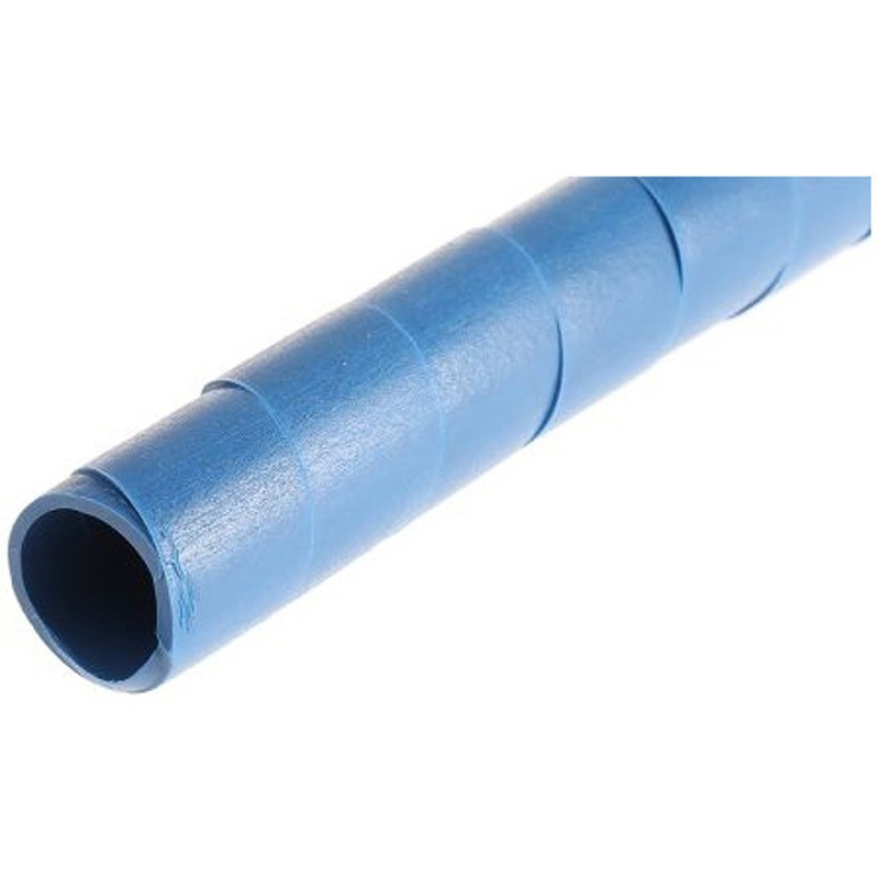 161-46300 SBPEMC16-PE/SS-BU スパイラルケーブルラップ 金属検知可能PE 青 1巻 30m入 1巻(30m) ヘラマンタイトン(旧:タイトン) 【通販モノタロウ】