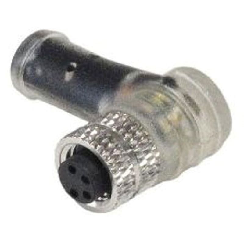 PXPPNP08RAF04ACL050PVC センサアクチュエータケーブル 28 → 22 AWG コア数：1 M8シリーズ 1箱 25個入 1箱(25個) BULGIN 【通販モノタロウ】