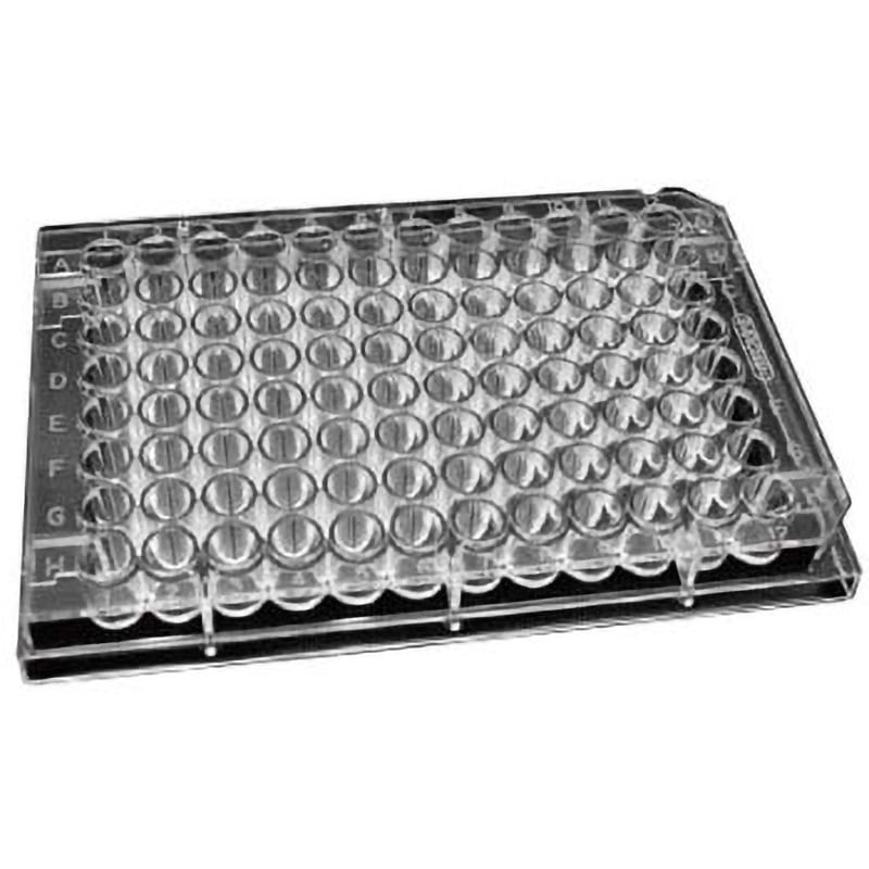 290-8120-0AF テストプレート 96well 平底 UV透過アクリル製 290-8120-0AFシリーズ 1個(100枚) EVER GREEN 【通販モノタロウ】