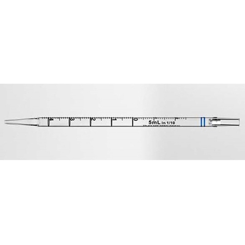 12-441-7105 プラスチックピペット 5ml ショートタイプ 個装滅菌済み 200本入 1個(200本) nerbeplus 【通販モノタロウ】