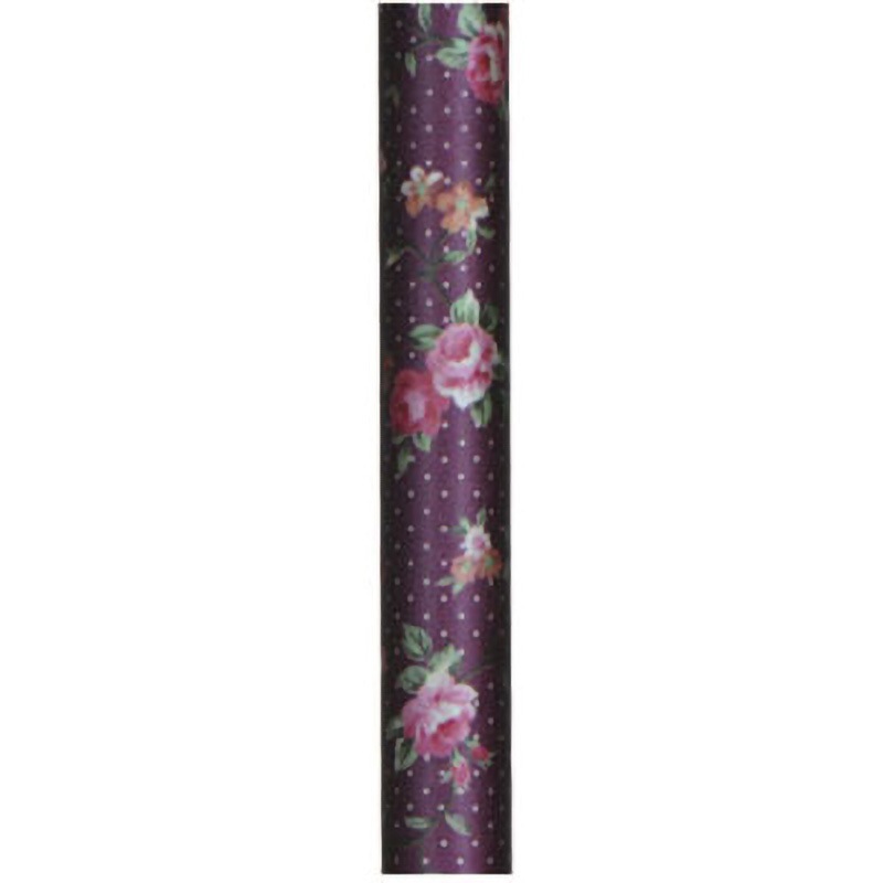 DX花柄ステッキ伸縮式 豊通オールライフ 紫色 - 【通販モノタロウ】