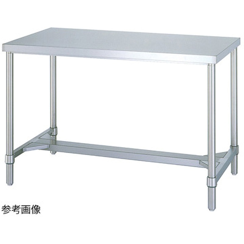 ■AS WH-6045SI 静音ステンレス作業台[送料別途見積り][掲外取寄][店頭受取不可] ステンレス作業台固定式 | ステンレス製品 | 作業のミカタ.com（山金工業）