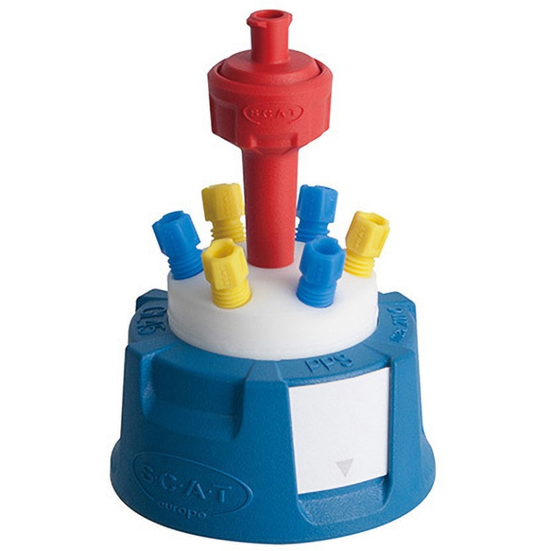 307520 安全キャップ GL45ボトル用 1セット SCAT 【通販モノタロウ】