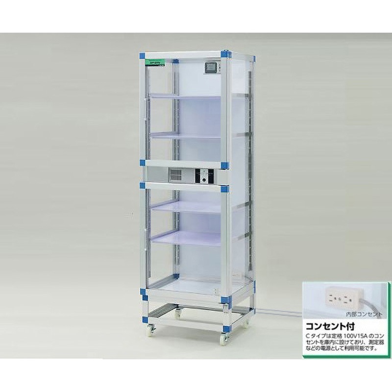 SP-SFN-PC オートドライデシケーターFN SPシリーズ アズワン 寸法(キャスター) 65mm  SP-SFN-PC