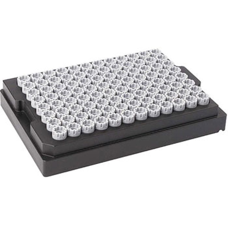 MP53758 96 well format用 External Screw Cap キャリア入 Micronic Europe B.V. 1セット(10セット×96個) MP53758