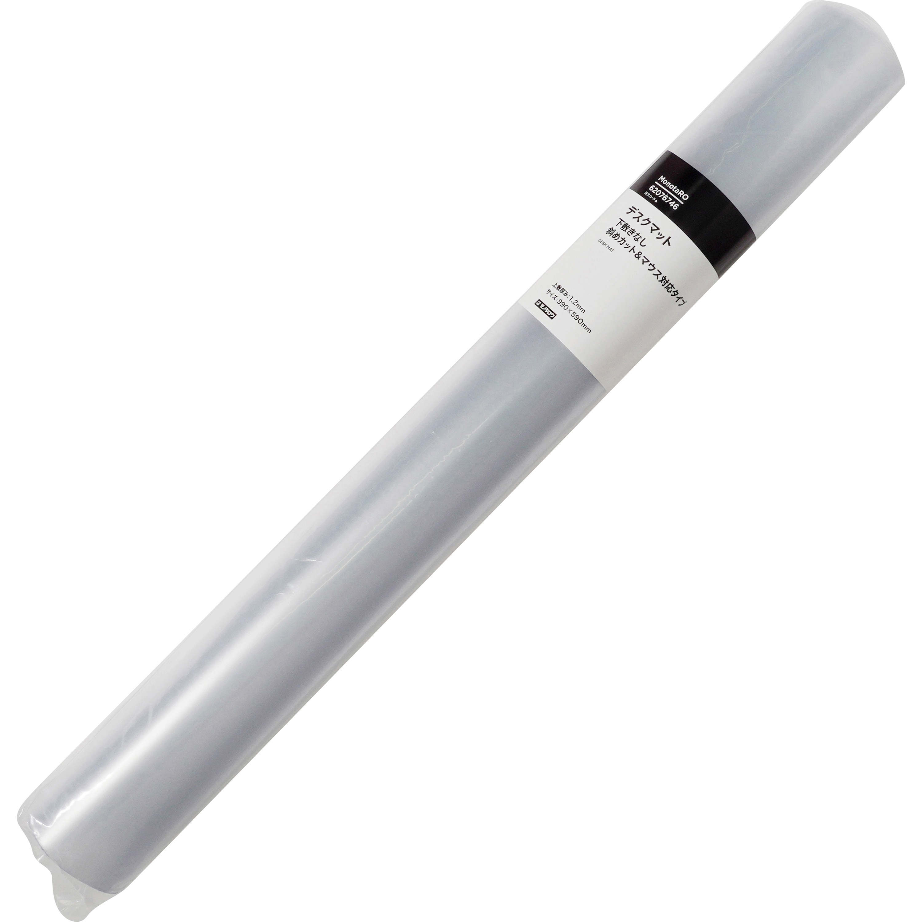 12S-09959 デスクマット マウス対応 斜めカット 下敷きなし モノタロウ