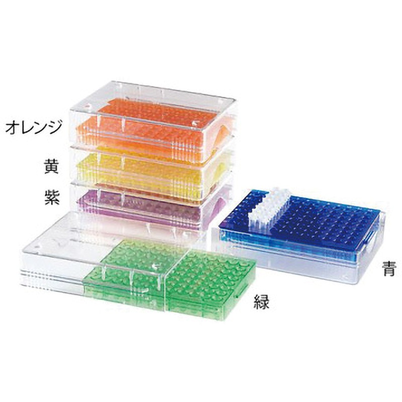 専用です。 120538 低温PCRラック 96ウェル 5個入 Heathrow Scientific 材質ABS