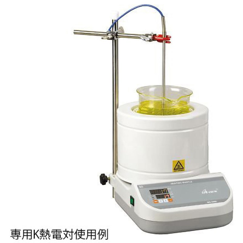 ビーカー用マントルヒーター　デジタル温度調節器付き　200mL その他 aso 4-1973-02 医療・研究用機器 アズワン(AS ONE) ビーカー用マントルヒータースターラー デジタル温度