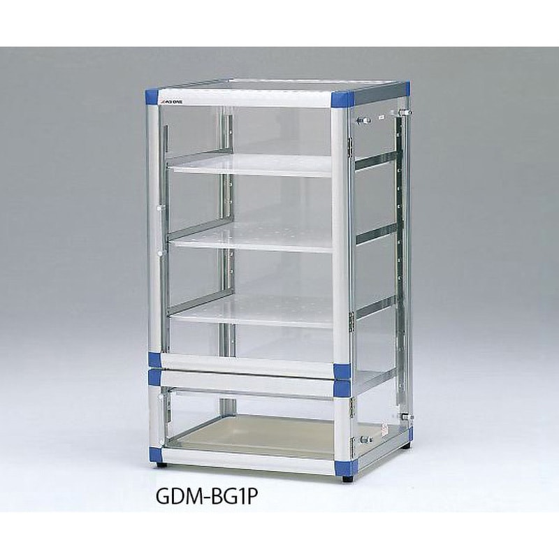 GDM-BG1P ガス置換デシケーター マグネットパッキン扉仕様 GDMシリーズ 強化プラスチック 1台 アズワン 【通販モノタロウ】