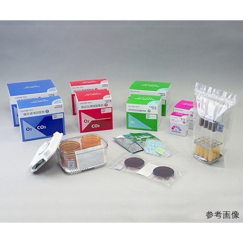 IN-5×8 酸素インジケーター CULTURE-TECH INシリーズ 1箱(8袋×5個