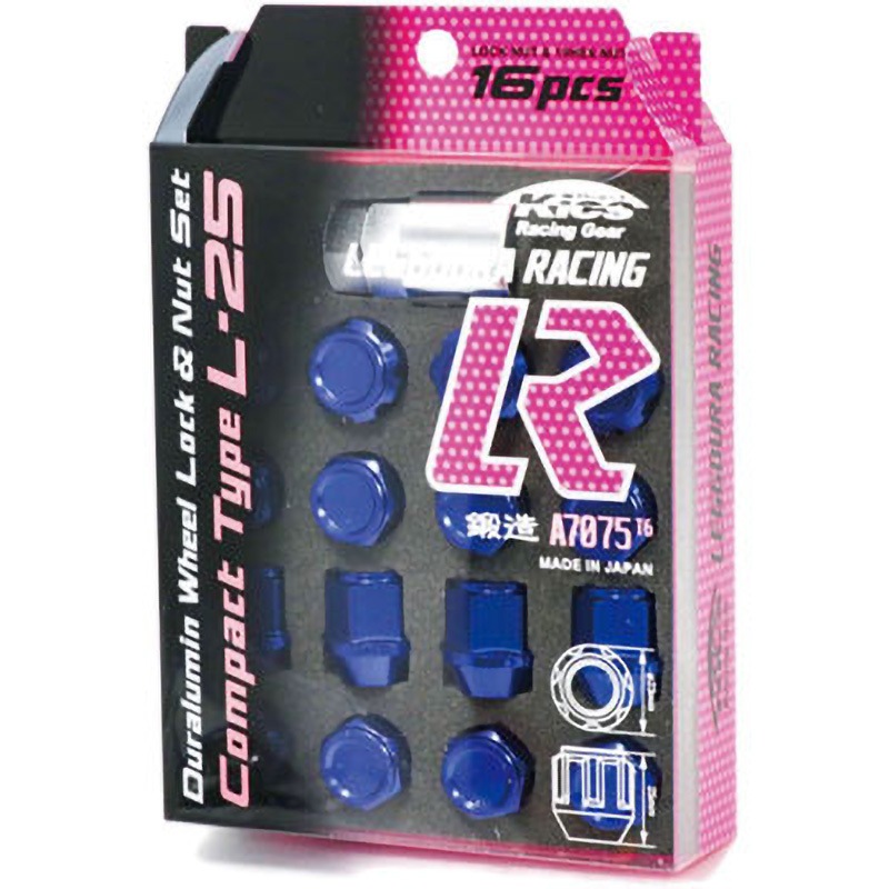 きり　36 KIL36U Kics LEGGDURA RACING Compact Type lock&Nut Set KYO-EI