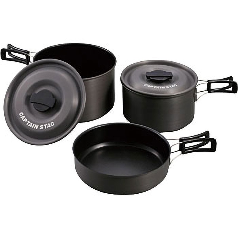 UH-4204 アルミクッカー CAPTAIN STAG M(3～4人用)サイズ  UH-4204 7,478円