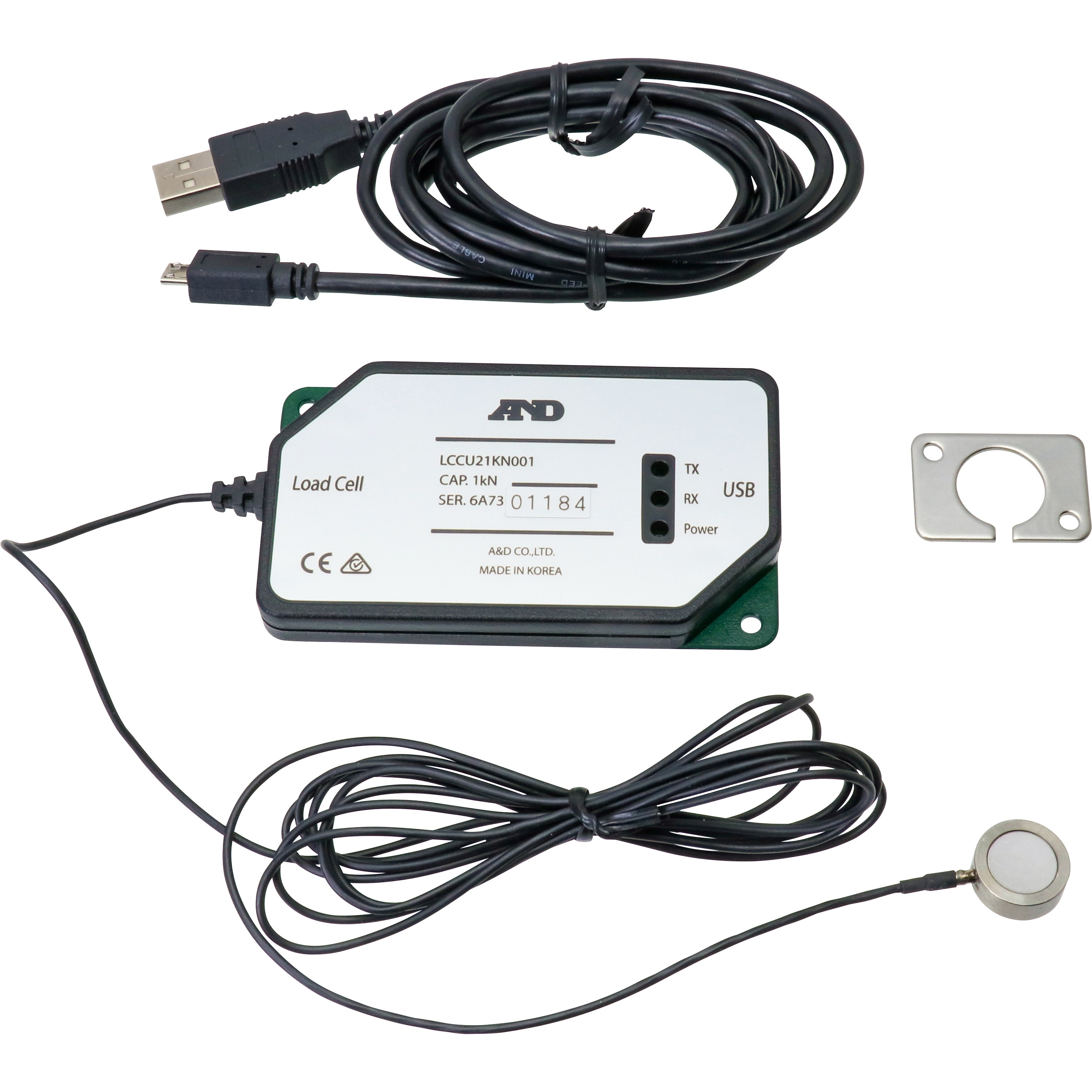 LCCU21KN001 ボタン型USB対応デジタルロードセル 1台 A&D 【通販サイト