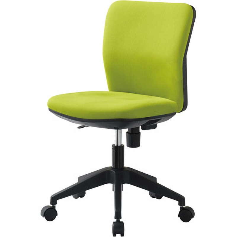 FIS-110F(モスグリーン) FISIT事務用チェアー  布張り 生興 キャスターあり