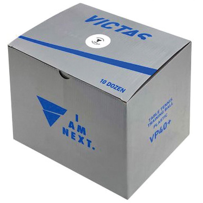 15600 VP40+ トレーニングボール VICTAS(ヴィクタス) ホワイト色