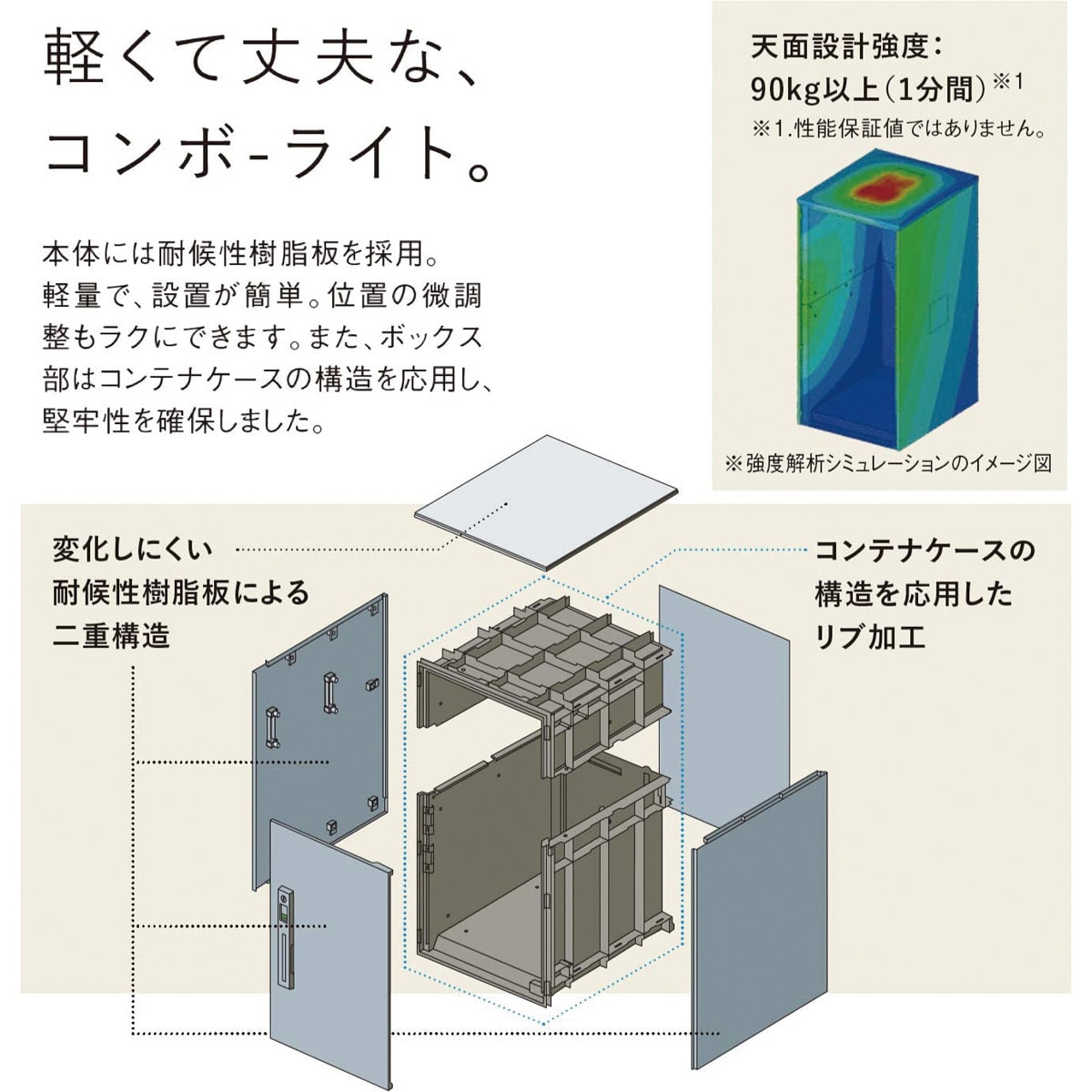 季節のおすすめ商品 CTNR6020RB パナソニック 宅配ボックス 後付け用 COMBO-LIGHT コンボライト ミドル マットブラック  施工用ベースセット sumukoto.com