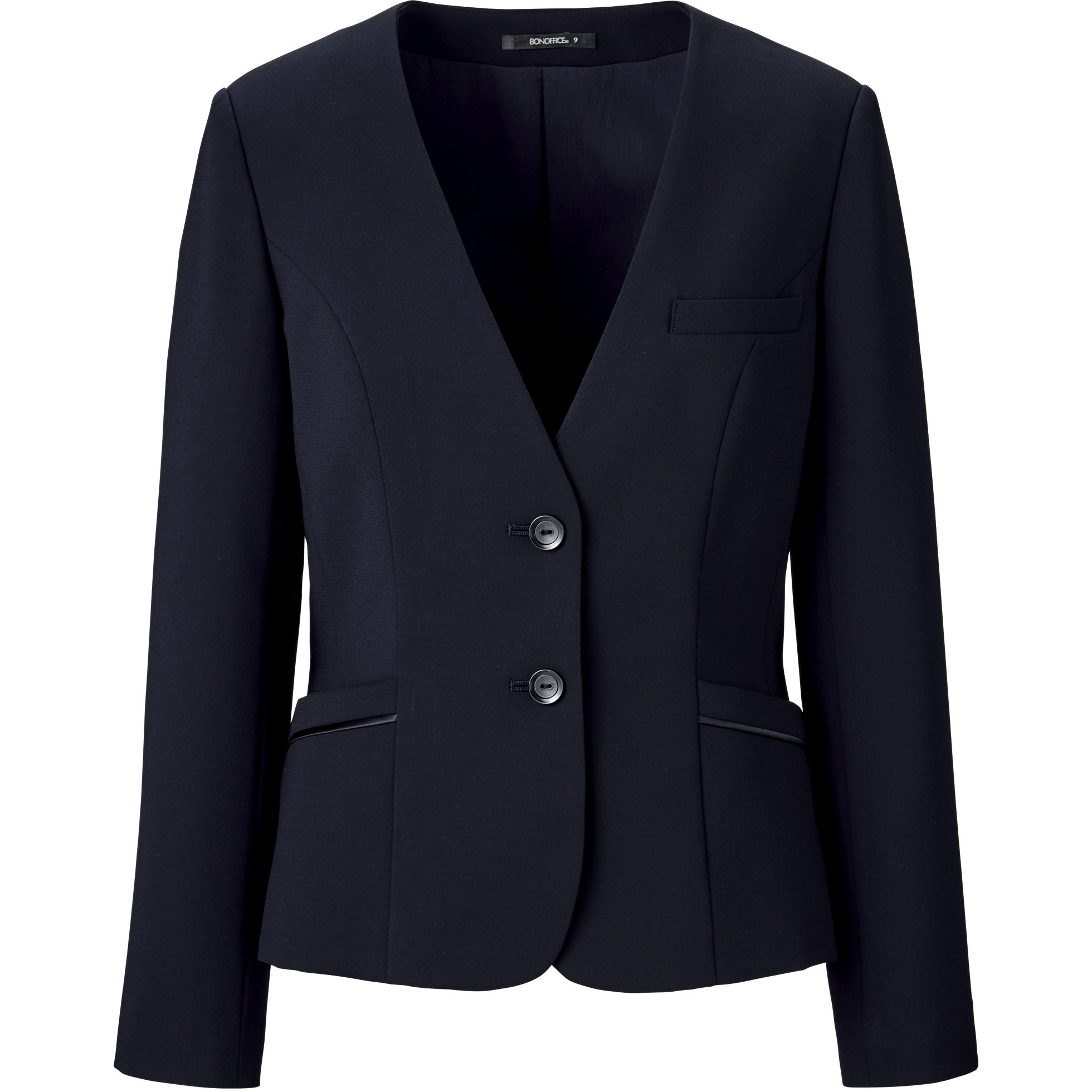 AJ0271 ハッピークロス ジャケット ボンマックス 女性用 ネイビー色 19号サイズ  AJ0271