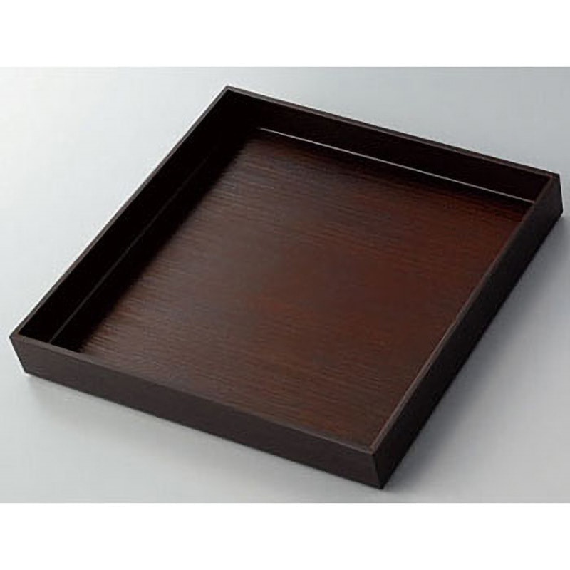 BU383 リアル木目トレー 河淳 濃茶色   BU383 7,398円