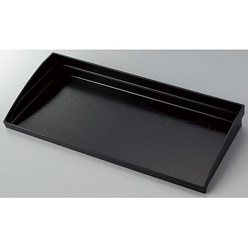 BU274 三方枠樹脂盆 河淳 黒色   BU274