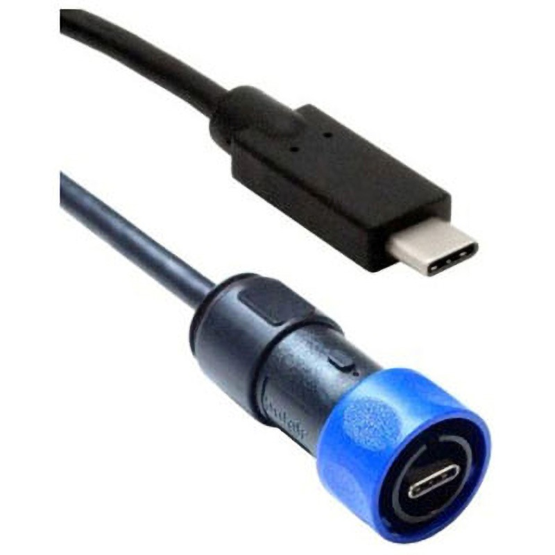 PXP4041/C/C/1M00 USBケーブル USB C 取り付け可能 → USB C 1個 BULGIN 【通販モノタロウ】